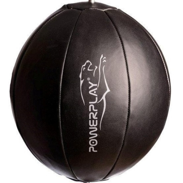Боксерська груша на розтяжці PowerPlay 3062 SR Чорна