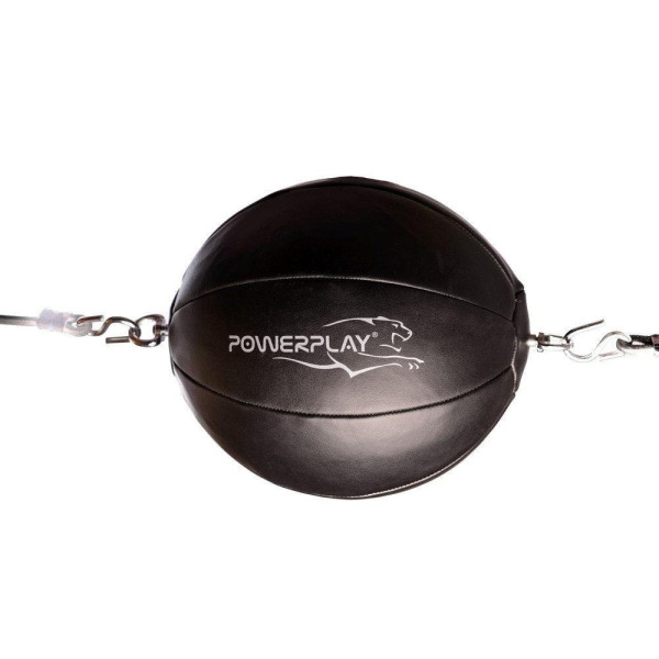 Боксерська груша на розтяжці PowerPlay 3062 SR Чорна