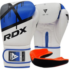 Боксерські рукавиці RDX F7 Ego Blue 14 унцій (капа в комплекті)