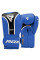 Боксерські рукавиці RDX AURA PLUS T-17 Blue/Black 14 унцій (капа в комплекті)