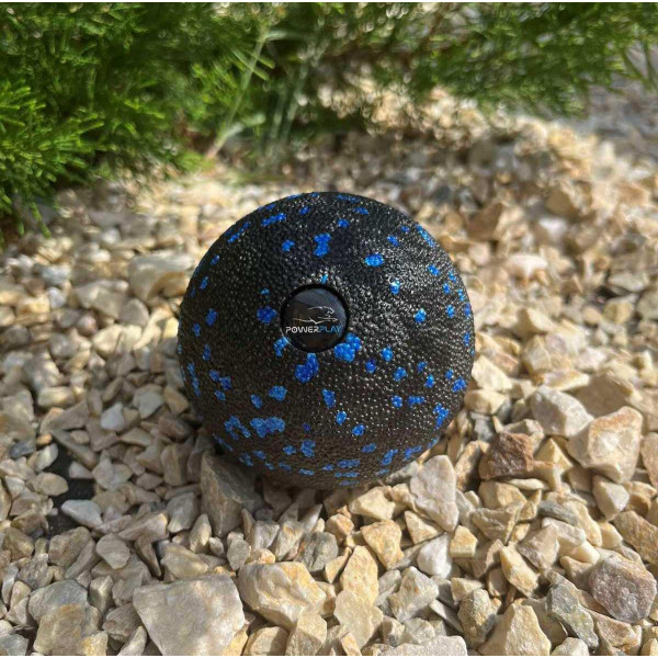 Масажний м'яч PowerPlay PP-4350 Epp Massage Ball (d8) Чорно/Синій