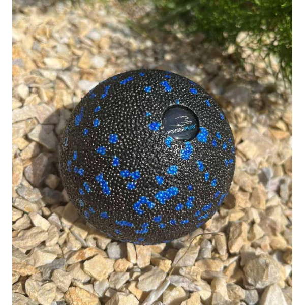 Масажний м'яч PowerPlay PP-4350 Epp Massage Ball (d8) Чорно/Синій