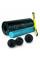 Масажний набір PowerPlay PP_4015 EPP Foam Roller Set 4in1 (2-ва роли + 2-ва м'ячі) Чорно-бірюзовий