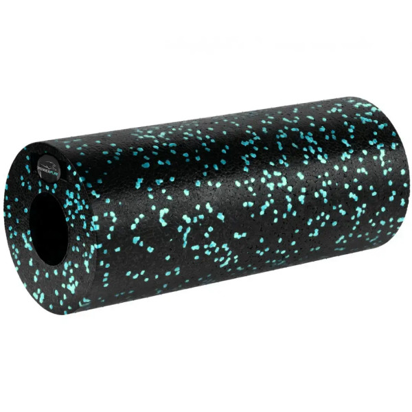 Масажний набір PowerPlay PP_4015 EPP Foam Roller Set 4in1 (2-ва роли + 2-ва м'ячі) Чорно-бірюзовий
