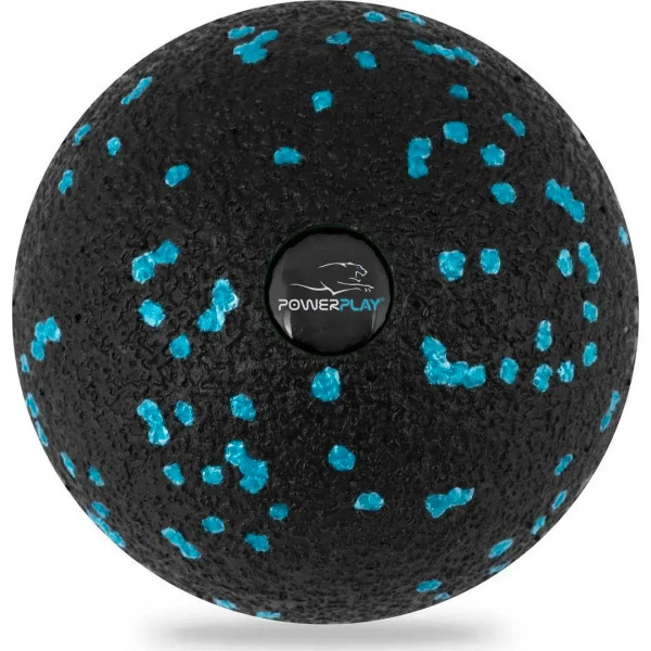 Масажний набір PowerPlay PP_4015 EPP Foam Roller Set 4in1 (2-ва роли + 2-ва м'ячі) Чорно-бірюзовий