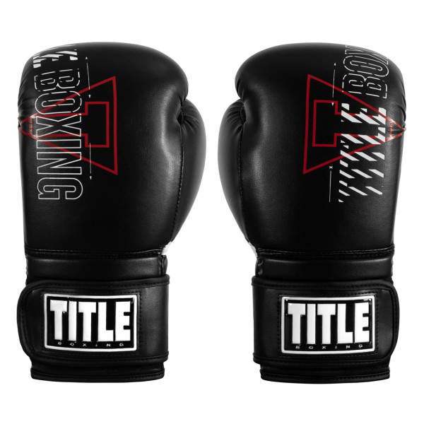 Боксерські рукавиці TITLE DYNAMIC STRIKE HEAVY BAG GLOVES Black 12 oz