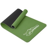 Килимок для йоги та фітнесу PowerPlay 4150 TPE Premium Performance Mat Зелений (183x61x0.6 см.)