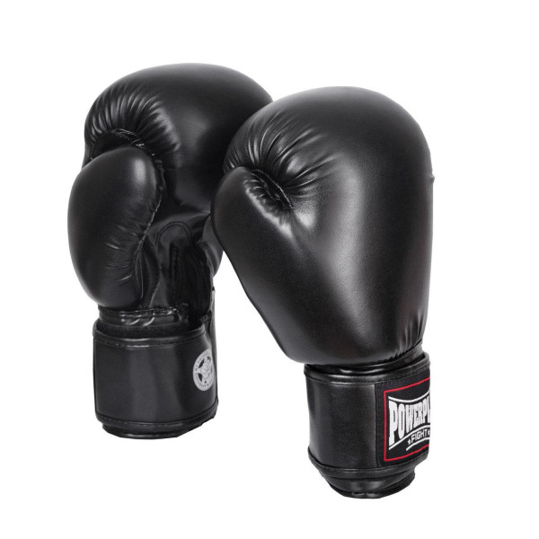 Боксерські рукавиці PowerPlay 3004 Classic Чорні 18 унцій