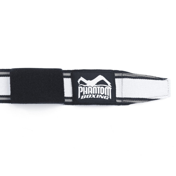 Бинти для боксу Phantom MT-Pro Black/White 450cm. (4.5м.)