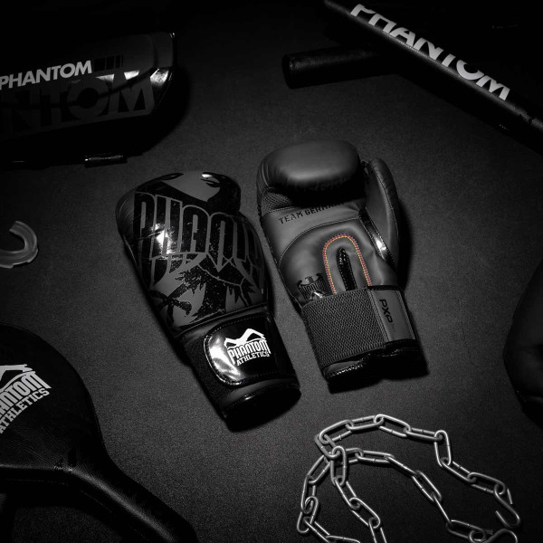 Боксерські рукавиці Phantom Germany Eagle Black 14 унцій