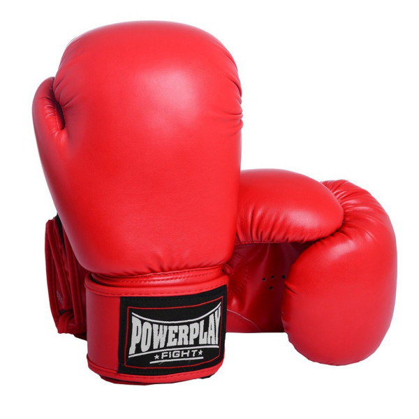 Боксерські рукавиці PowerPlay 3004 Classic Червоні 8 унцій