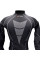 Термокофта з комірцем (лонгслів) X TECH Maglia Race 3 Munica Lunga lupetto Nero XXL/XXXL Чорна