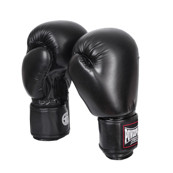 Боксерські рукавиці PowerPlay 3004 Classic Чорні 8 унцій