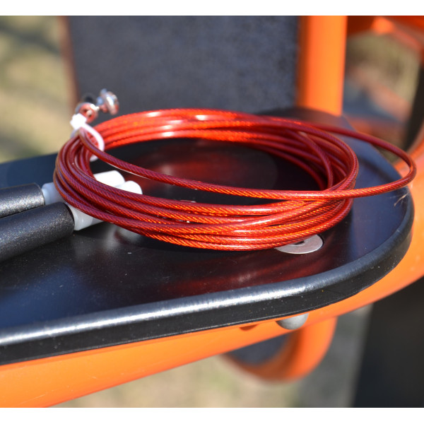 Скакалка швидкісна Power System PS-4033 Crossfit Jump Rope Red (2,8m.)