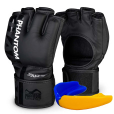 Рукавиці для ММА Phantom APEX Black S/M
