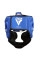 Боксерський шолом RDX AURA PLUS T-17 Blue/Black S (капа у комплекті)