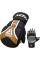 Рукавиці для ММА RDX SHOOTER AURA PLUS T-17 Black Golden XL (капа у комплекті)