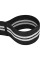 Бинти на коліна RDX GYM KNEE WRAP R11 BLACK/WHITE