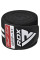 Бинти на коліна RDX GYM KNEE WRAP R11 BLACK/WHITE