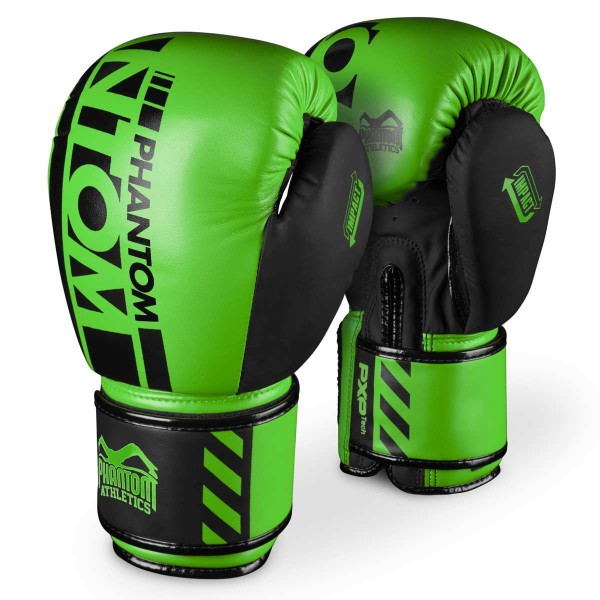 Боксерські рукавиці Phantom APEX Neon Green 12 унцій