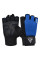 Рукавички для фітнесу RDX W1 HALF BLUE PLUS-L