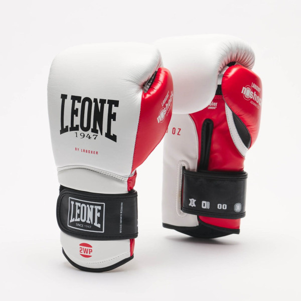 Боксерські рукавиці Leone GN113 IL TECNICO N3 White 12 унцій (бинти 4 м. в комплекті)