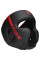 Боксерський шолом RDX F6 KARA Matte Red S (капа в комплекті)