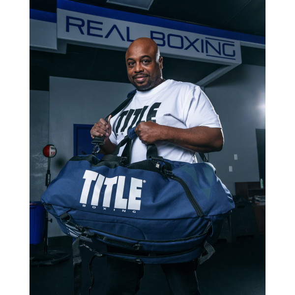 Спортивна сумка TITLE Boxing Champion Sport Bag/Backpack Blue/Black