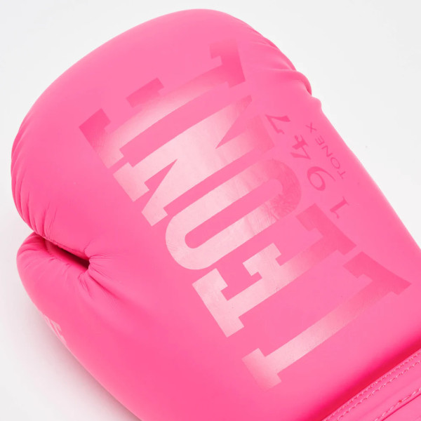 Боксерські рукавиці Leone GN058 TONE X Fuxia 10 унцій