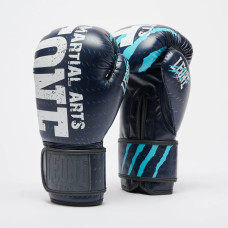 Боксерські рукавиці Leone GN004 PRIMAL INSTINCT Blue 14 унцій