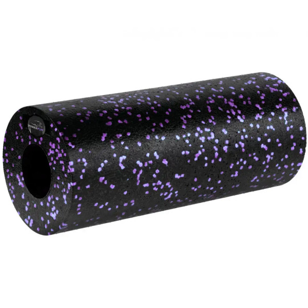 Масажний набір PowerPlay PP_4015 EPP Foam Roller Set 4in1 (2-ва роли + 2-ва м'ячі) Чорно-Фіолетовий