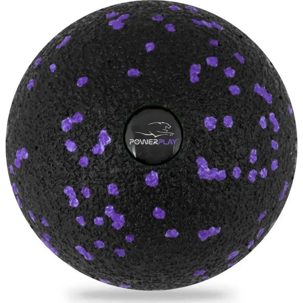 Масажний набір PowerPlay PP_4015 EPP Foam Roller Set 4in1 (2-ва роли + 2-ва м'ячі) Чорно-Фіолетовий