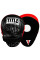 Лапи боксерські TITLE Boxing Incredi-Ball Leather Punch Mitts 2.0 Black/Red