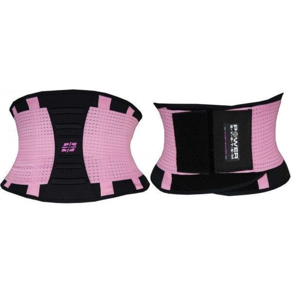 Пояс-корсет для підтримки спини Power System PS-6031 Waist Shaper Pink L/XL