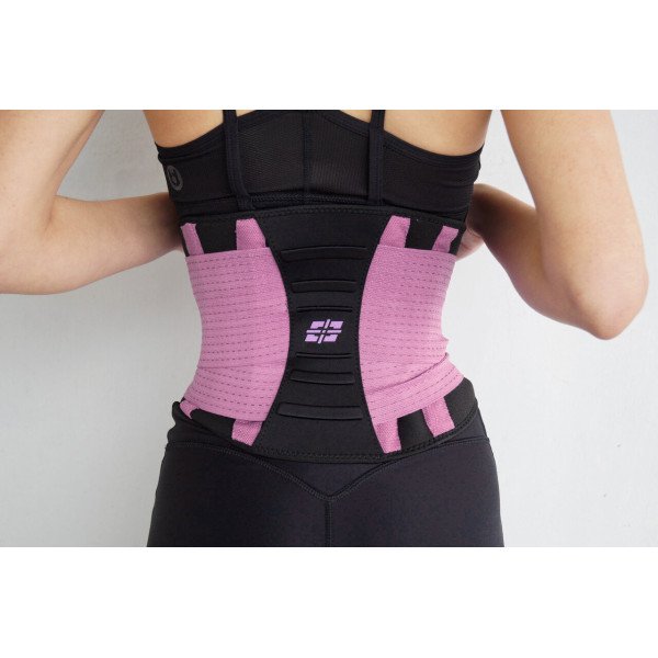 Пояс-корсет для підтримки спини Power System PS-6031 Waist Shaper Pink L/XL