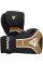 Боксерські рукавиці RDX AURA PLUS T-17 Black Golden 14 унцій (капа в комплекті)