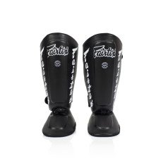 Захист гомілки та стопи Fairtex SP7 Shin Pads Black XL