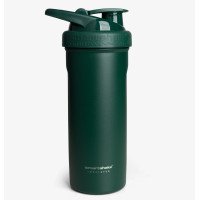 Шейкер спортивний SmartShake металевий Insulated Steel 750ml Racing green