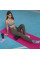 Масажний ролик (роллер) Power System PS-4050 Fitness Foam Roller Black/Pink (33x15см.)