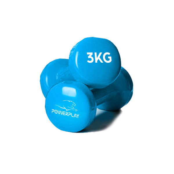Набір гантелей в кейсі 12 кг. PowerPlay 4118 Fitness Dumbells (2шт.*1кг. 2шт.*2кг. 2шт.*3кг.)