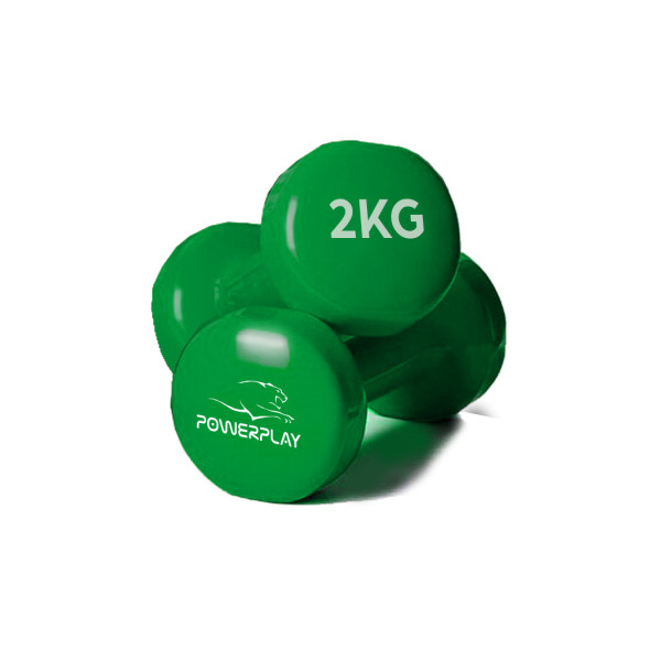 Набір гантелей в кейсі 12 кг. PowerPlay 4118 Fitness Dumbells (2шт.*1кг. 2шт.*2кг. 2шт.*3кг.)