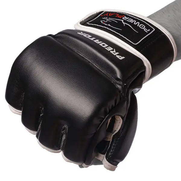 Рукавиці для MMA PowerPlay 3056 Чорні S