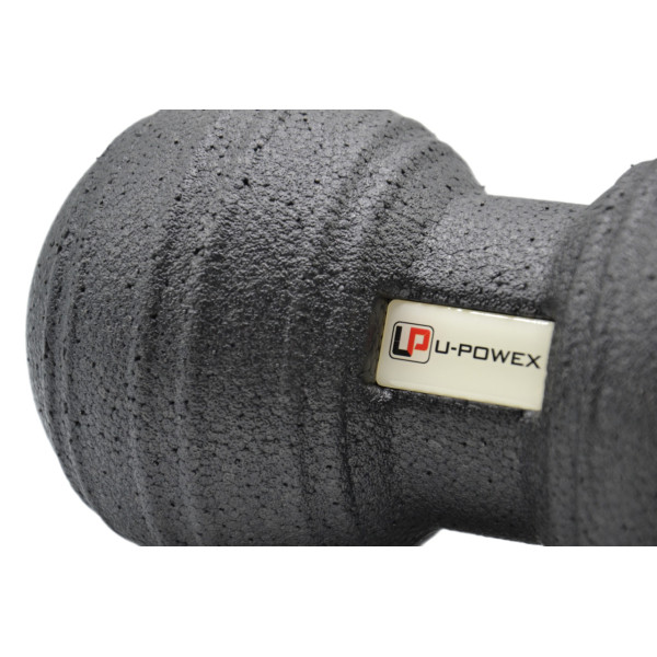 Масажний м'яч подвійний U-POWEX Epp foam peanut ball (d12*24cm.) Black