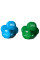 Набір гантелей в кейсі 12 кг. PowerPlay 4118 Fitness Dumbells (2шт.*1кг. 2шт.*2кг. 2шт.*3кг.)