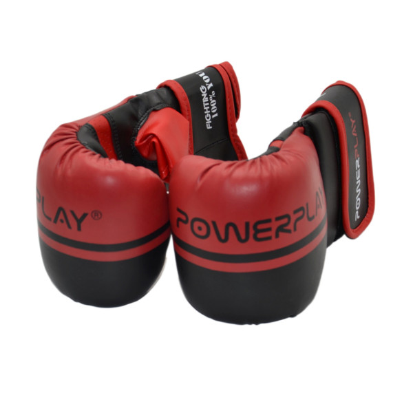 Снарядні рукавиці PowerPlay 3025 Чорно-Червоні S