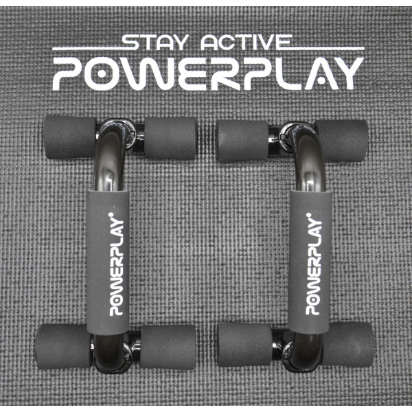 Упори для віджимань PowerPlay 4316 Push Up Bars пластикові (Скошені)