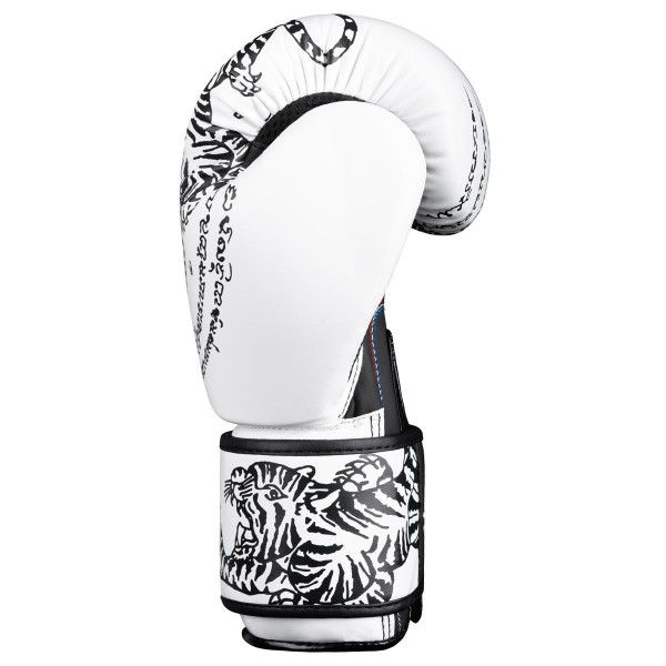 Боксерські рукавиці Phantom Muay Thai White 12 унцій (капа в подарунок)