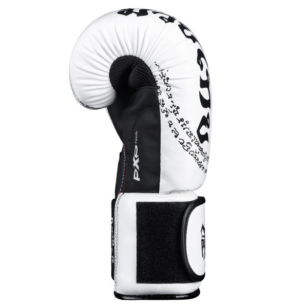 Боксерські рукавиці Phantom Muay Thai White 12 унцій (капа в подарунок)