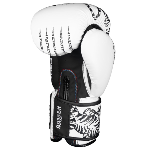 Боксерські рукавиці Phantom Muay Thai White 12 унцій (капа в подарунок)