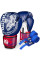 Боксерські рукавиці Phantom Muay Thai Blue 14 унцій (капа в подарунок)